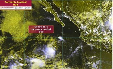 Se forma la Tormenta Tropical "Bud" en el Océano Pacífico