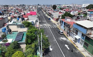Ecatepec repavimenta calles tras décadas de abandono; “¿Y si sí cambiamos Ecatepec?”, afirma Azucena Cisneros