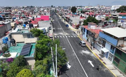 Ecatepec repavimenta calles tras décadas de abandono; “¿Y si sí cambiamos Ecatepec?”, afirma Azucena Cisneros