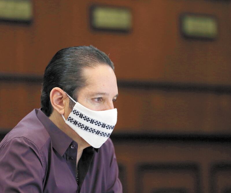 El gobernador Francisco Domínguez indicó que también se construirán edificios académicos en la mayoría de las universidades públicas del estado. Foto: Especial