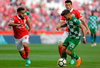JIménez y el Benfica vencen al Moreirense