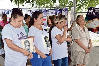 Viacrucis. Familias que buscan a sus desaparecidos