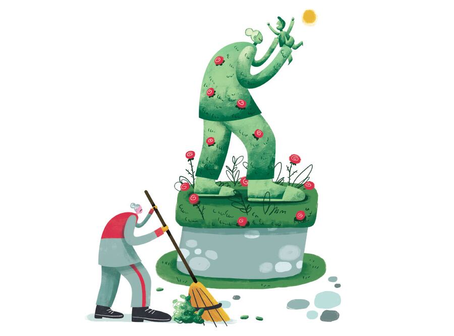 Pensiones. Ilustración: Ani Cortés