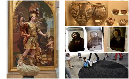 Recuento. Obras de arte dañadas por un descuido