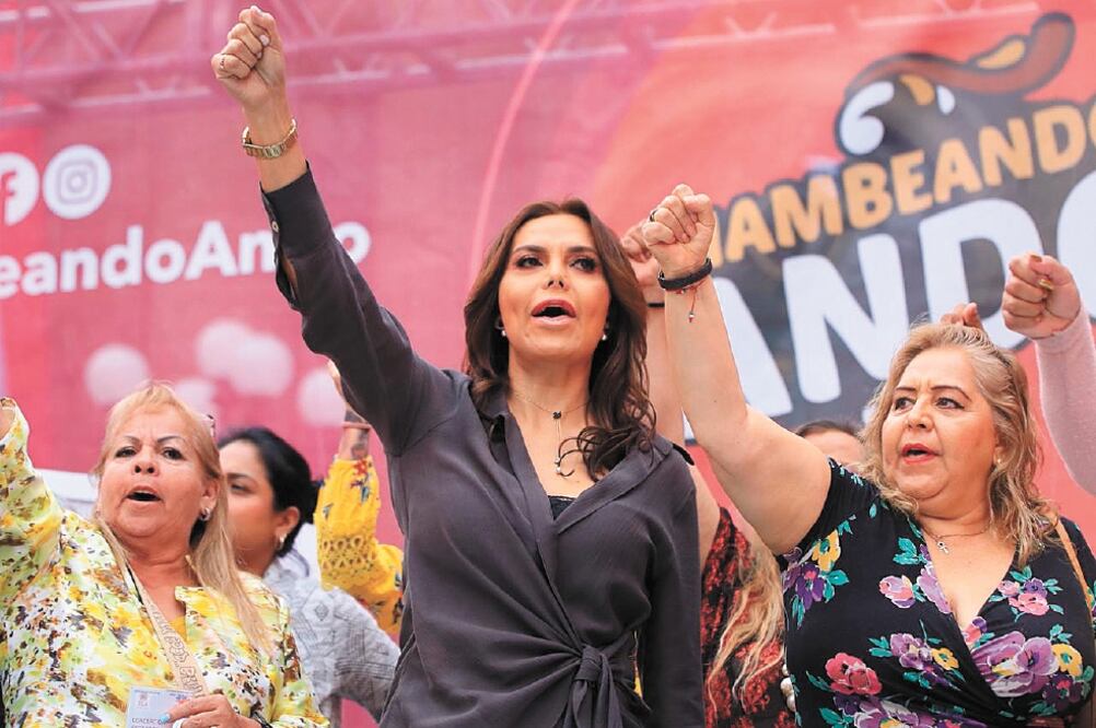 La lideresa Diana Sánchez revela que solicitó al diputado Nazario Norberto integrar una mesa de debate sobre las cuatro iniciativas que existen. Foto: ESPECIAL