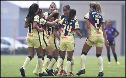 América golea 8-0 al Mazatlán en la Liga MX Femenil
