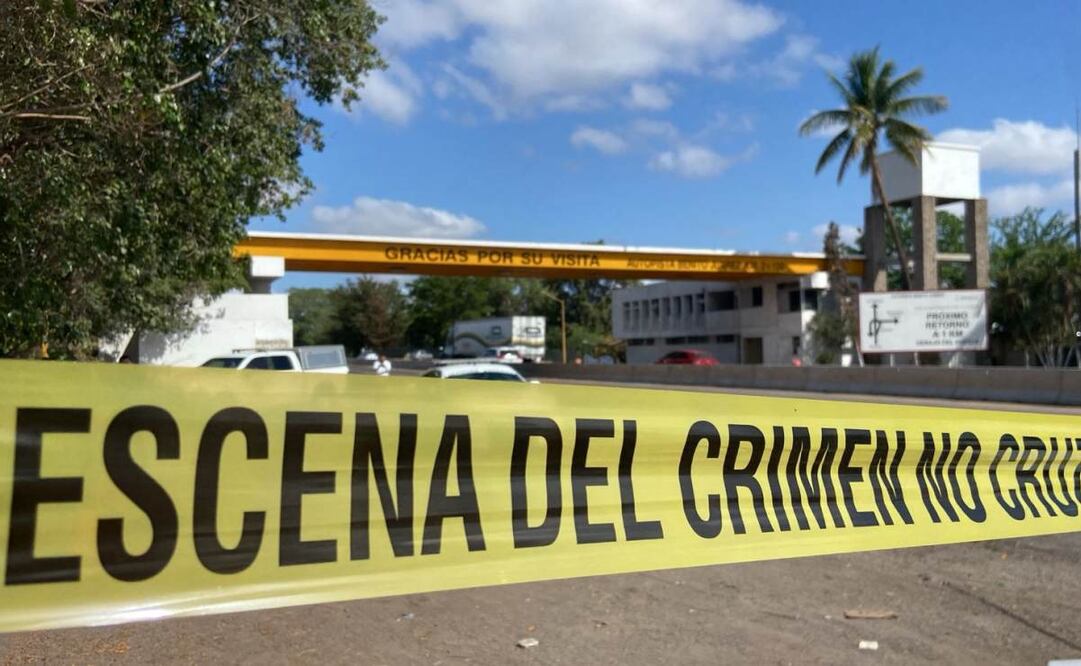 Violencia en Sinaloa; asesinado cerca de caseta (06/6/25). Foto: Especial