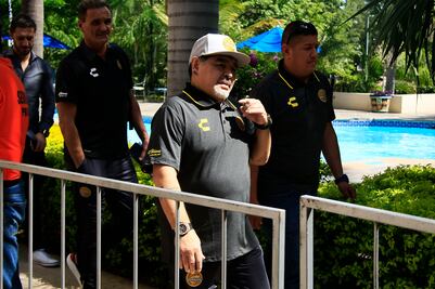 Maradona sigue viviendo en el hotel