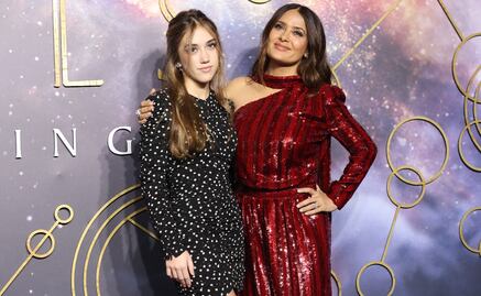 A la crítica no le gustó "Eternals", pero a la hija de Salma Hayek sí