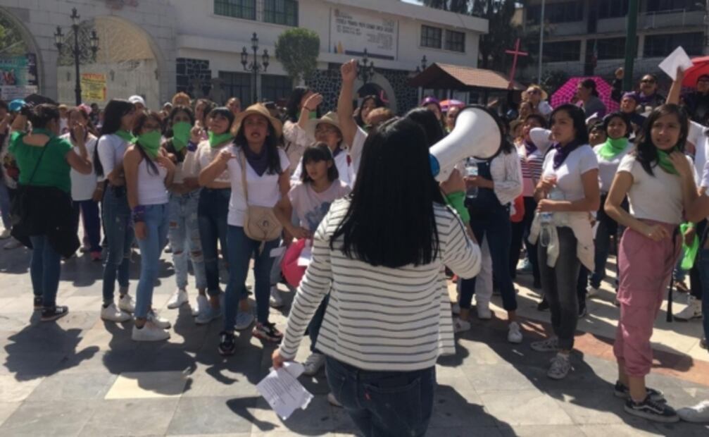 “No quisimos quedarnos en casa", dicen mujeres para exigir justicia en Los Reyes
