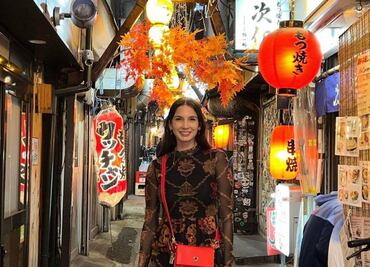 Los looks de Ary Tenorio, novia de Luisito Comunica, en Japón