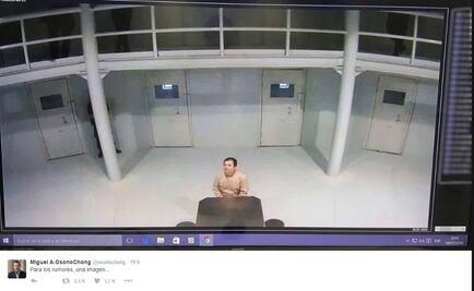 Official tweets photo of “El Chapo” in prison to dispel rumors of new escape