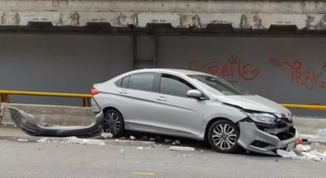 Vehículo arrolla a 5 trabajadores de obras en la México-Puebla; reportan un muerto