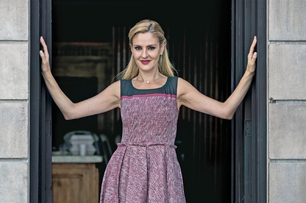 Actualmente, la actriz se encuentra en grabaciones de la telenovela Tenías que ser tú. (CRISTOPHER ROGEL BLANQUET. EL UNIVERSAL)