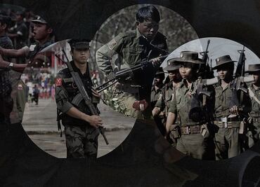 Los grupos armados étnicos que se enfrentan al régimen militar en Myanmar