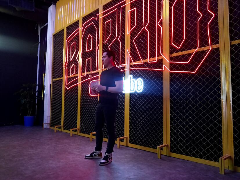 Martín Raygoza encabezó la primera edición de Barrio YouTube. Foto: Fernanda OH / EL UNIVERSAL