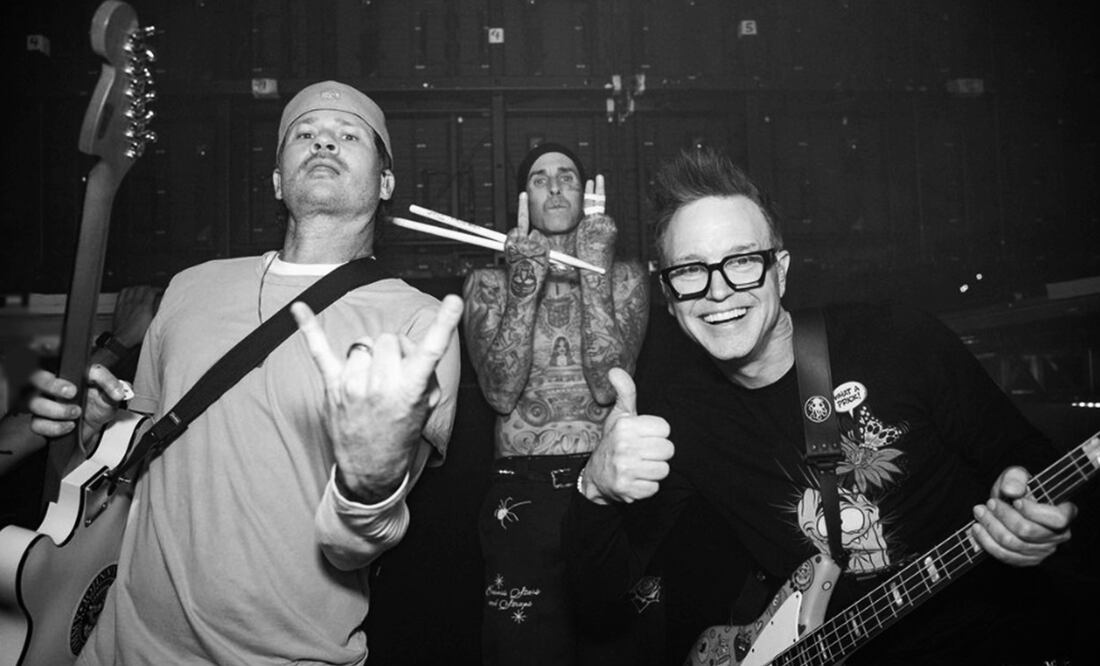 Blink-182 cancela conciertos en la CDMX. Foto: Instagram, vía @blink182