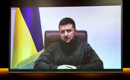 Zelensky afirma que la presión contra Rusia "ayudará a restaurar la paz"
