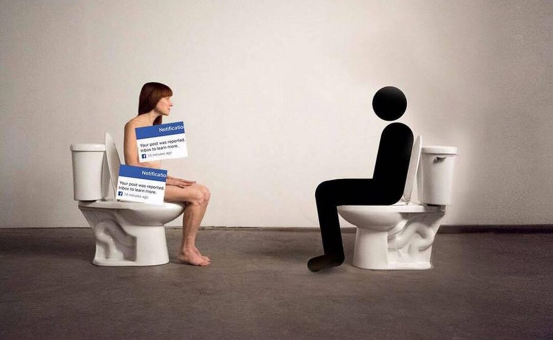 Esta imagen es parte de la promoción del performance "The artist is humbly present". (FOTO de Facebook: Christopher Stout Gallery)