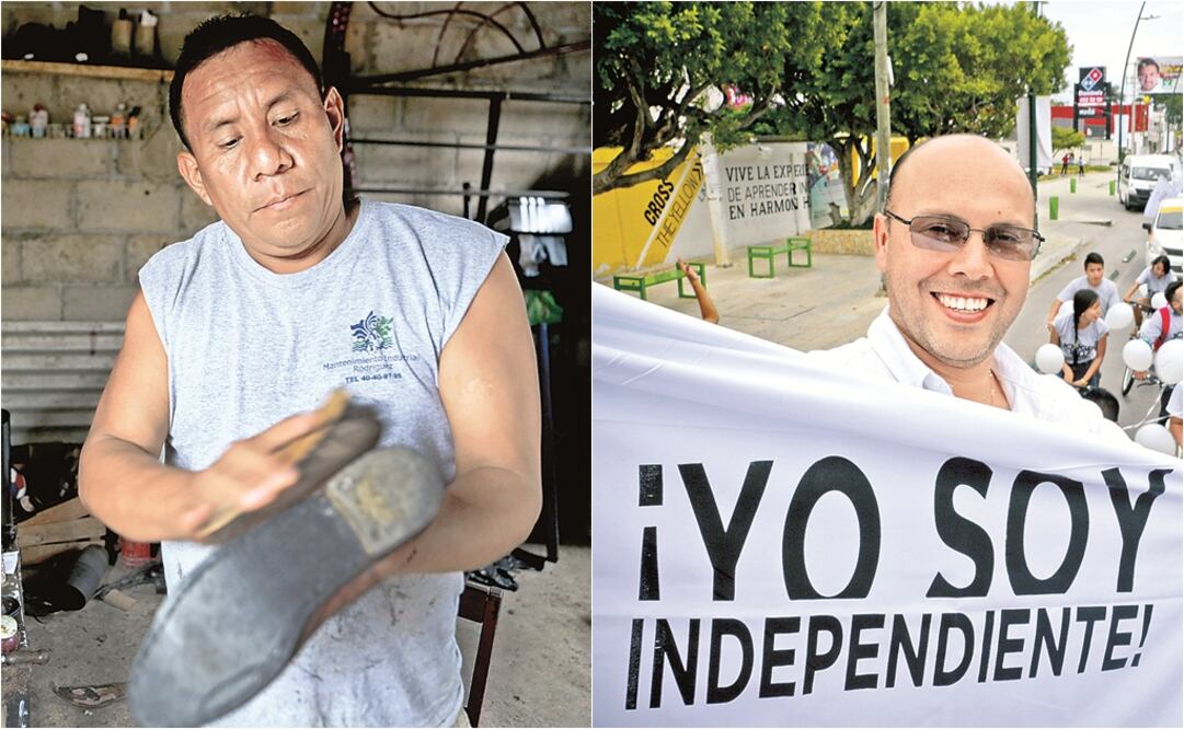 Zapatero y empresario, sin partido y 1 mdp de ventaja