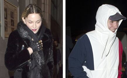 Madonna va al cine con su hijo Rocco