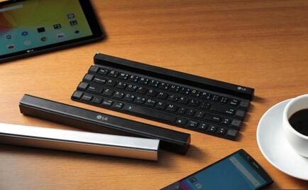 Lanza LG un teclado enrollable portátil
