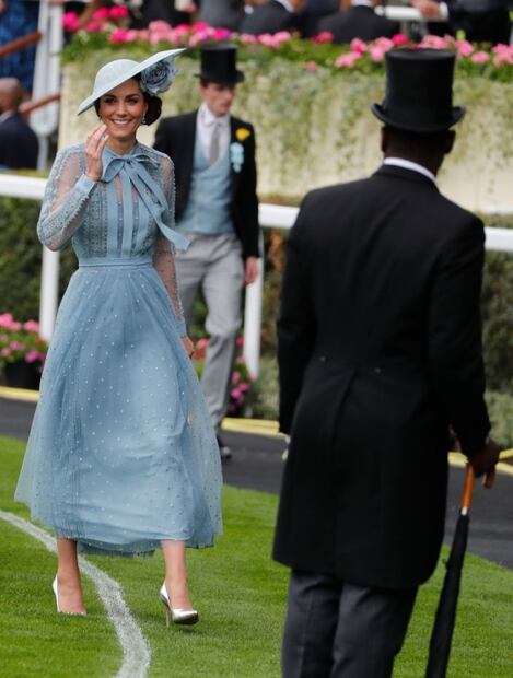 El look veraniego de Kate Middleton en Ascot 2019