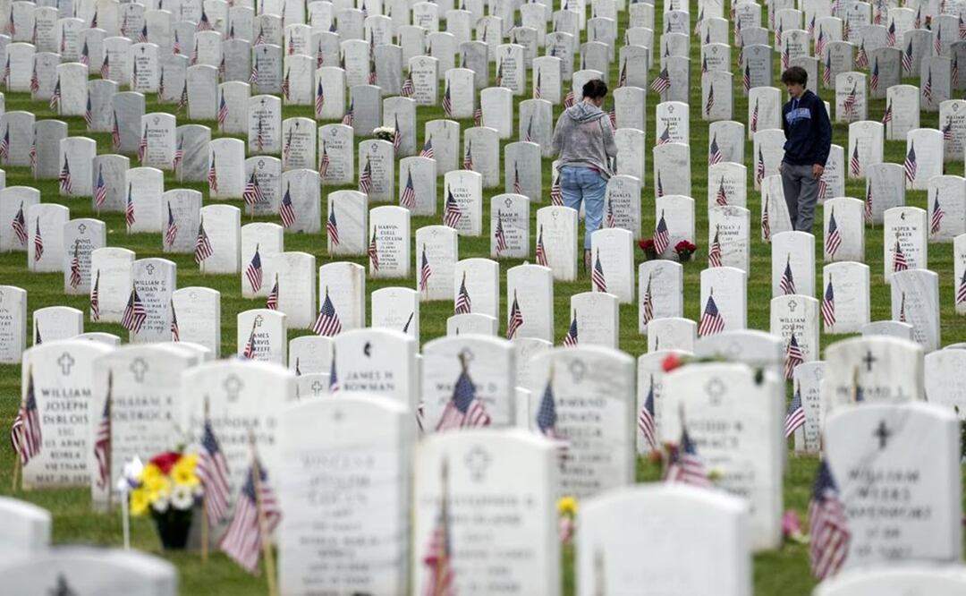 Día de los Caídos es el 29 de mayo de 2023. Se celebra el último lunes de mayo de cada año. Foto: AP