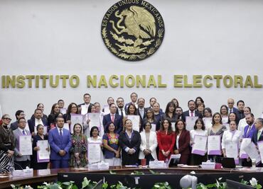 Candidatos sin promedio mínimo consiguen cargo en PJ; INE entrega constancias de mayoría a 45