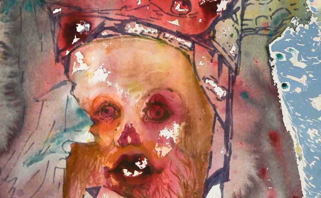 Un cuadro de Salvador Dalí adquirido por un marchante por 150 libras (unos 175 euros) durante la liquidación de una vivienda en Cambridge. Foto: EFE/ Cheffins.