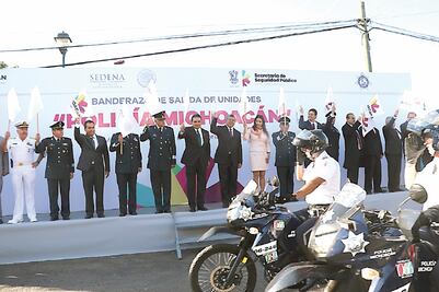 Aureoles y Sedena formalizan la salida de las autodefensas del estado