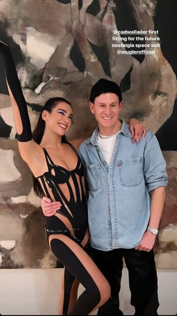 Dua Lipa seduce la red con coqueto body