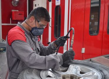 Los beneficios de inflar las llantas con nitrógeno
