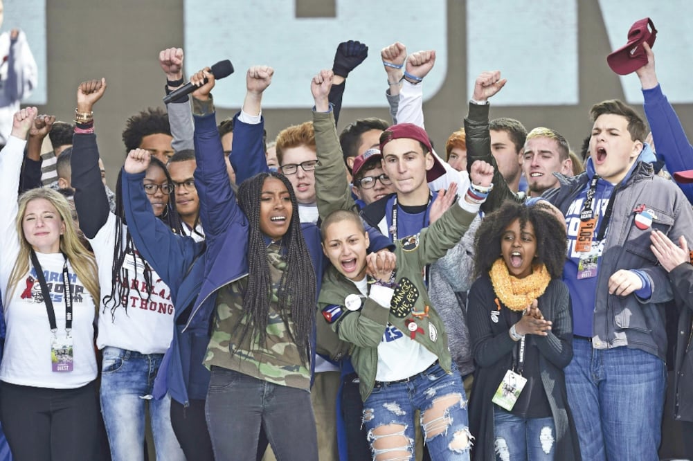 En pie de lucha. Según Crowd Counting Consortium, 1.5 millones de personas participaron en la protesta en EU 