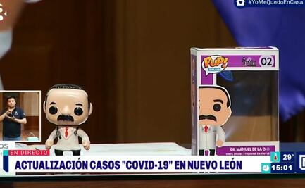 Crean muñeco coleccionable del Secretario de Salud de Nuevo León