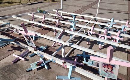 "¿Era necesario que hicieran esto?"; destruyen memorial de víctimas de la Guardería ABC