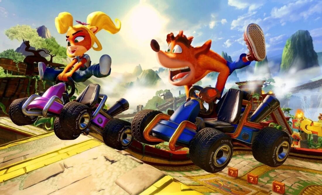 Crash Bandicoot regresa a los circuitos con un remake para PS4, Xbox One y Switch