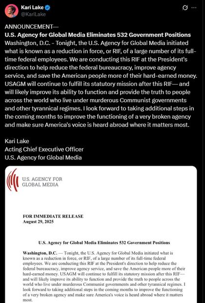 Kari Lake a través de su cuenta oficial de X. Foto: captura de pantalla