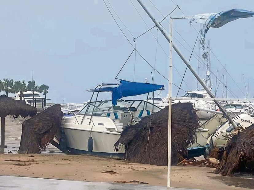 Norma golpea en La Paz y en Los Cabos