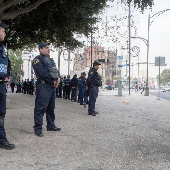 Coordinación. En el operativo participarán 7 mil elementos de la SSP y 2 mil de la Procuraduría. Foto: ARCHIVO EL UNIVERSAL