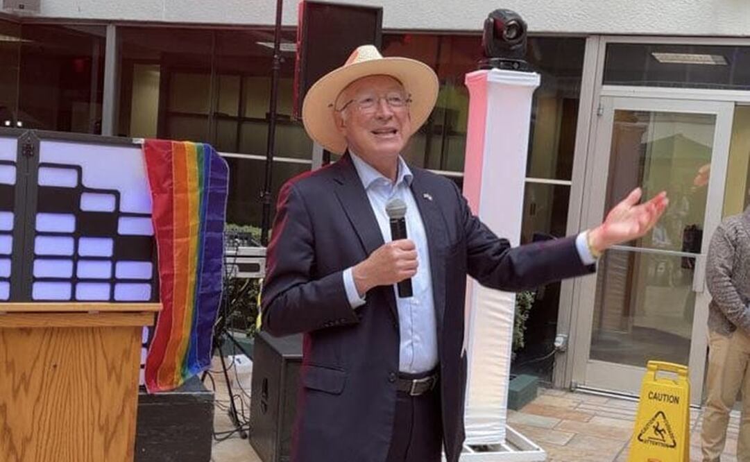 Salazar indicó que una de las prioridades de la política exterior estadounidense es fomentar el derecho de las poblaciones LGBT+. Foto: Especial