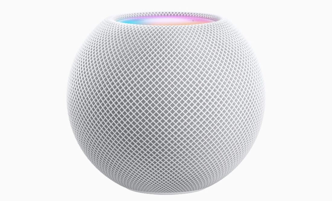 El altavoz tiene un tamaño de 3.3 pulgadas de alto y funciona fácilmente con iPhone y otros dispositivos Apple.