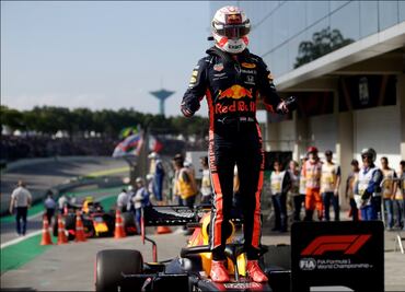 Verstappen gana la pole position en Gran Premio de Brasil