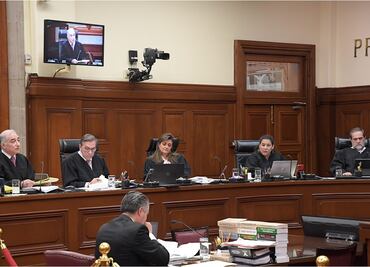 Corte rechaza 6 amparos contra reforma judicial; “debe prevalecer supremacía constitucional”, explica