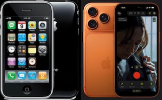 El primer iPhone vs iPhone 17, 18 años de evolución tecnológica