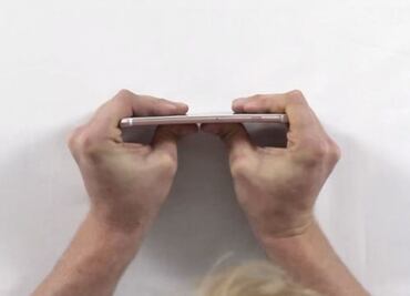 iPhone 6S no se dobla