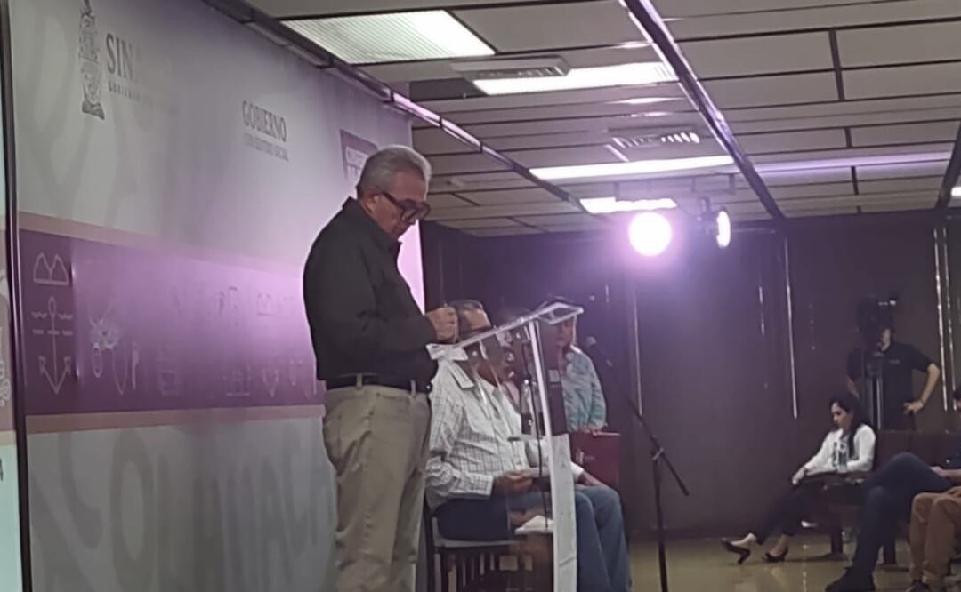 "Quieren eliminarme como gobernador": Rubén Rocha Moya denuncia ataques políticos en su contra. Foto: Javier Cabrera Martínez