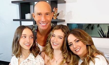 Erick Rubín habla de cómo la están pasando sus hijas, tras separación de Andrea Legarreta 