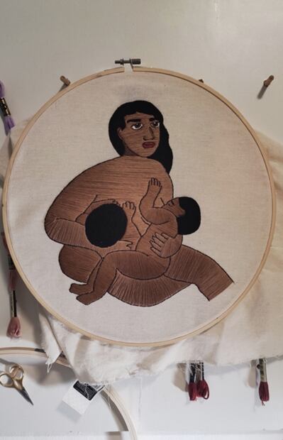 “¿Y si yo lo encuentro qué?”: La historia detrás del bordado sobre madres buscadoras que se volvió viral