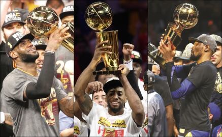 Los últimos diez campeones de la NBA